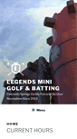 Mobile Screenshot of legendsminigolf.com